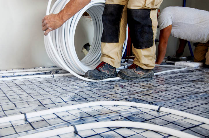 New Underfloor Heating Installation, UFH Service, UFH Repairs and full services